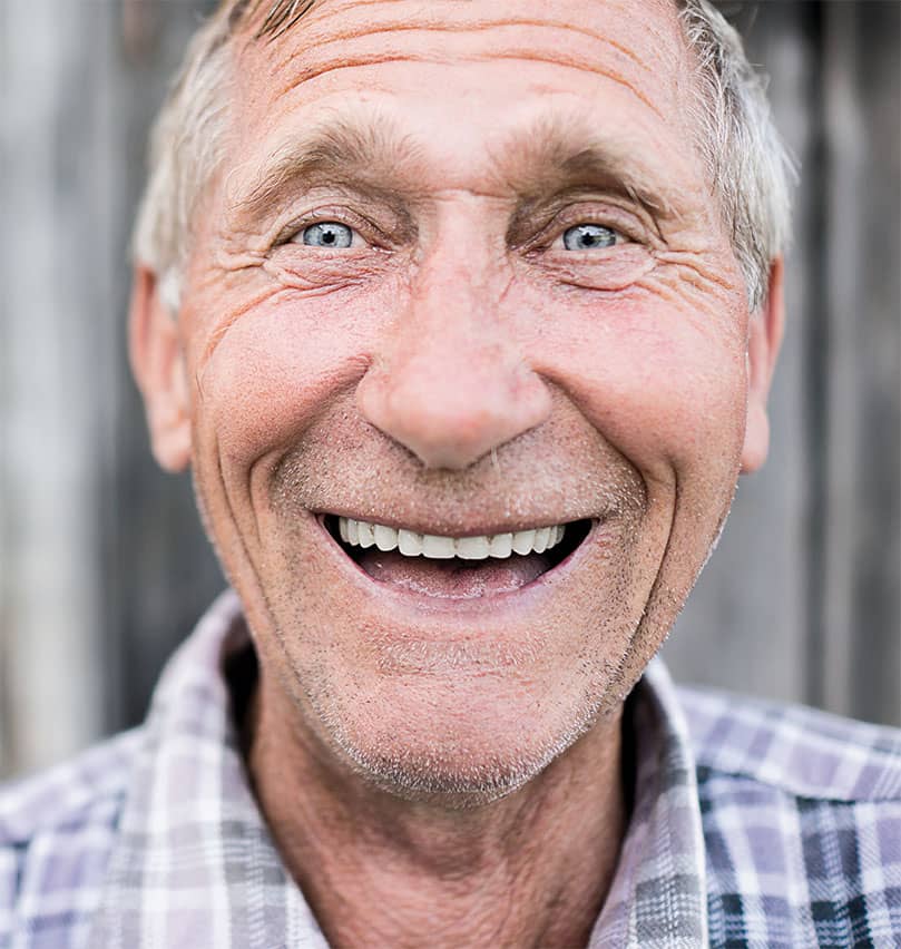 Smiling Old Man