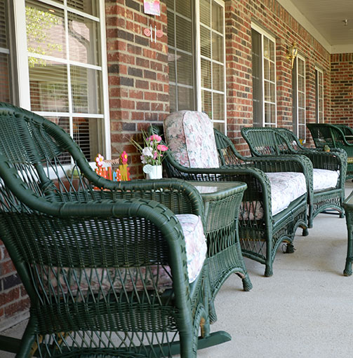 Cedar Court Porch