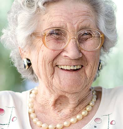 Smiling Old Lady